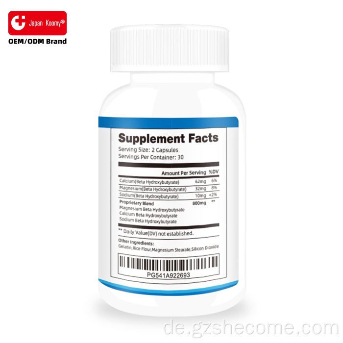 Shecome Keto-Kapseln zum Abnehmen, Keto-BBH-Kapseln